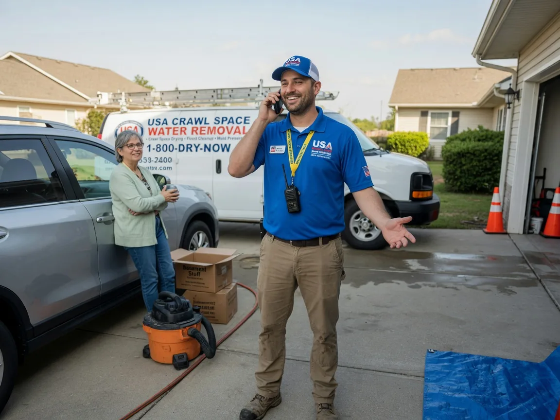 Crawl Space Water Removal Calvin, LA FAQs